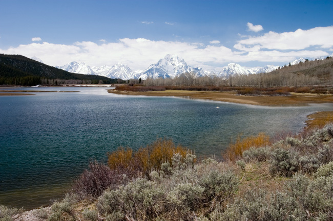 Oxbow bend on the Snake river, Grand Teton National Park