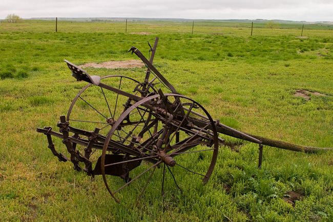 Sod buster plow