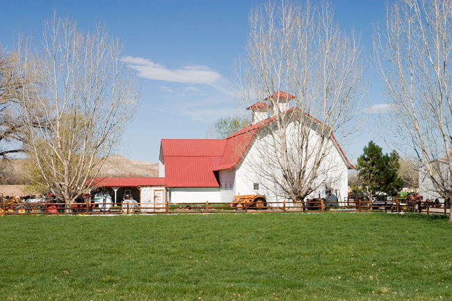 Wyoming ranch barn