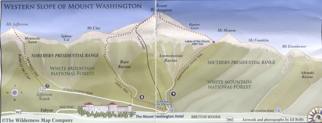 West slope of Mt. Washington